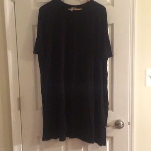 Long Black ASOS T-shirt Dress